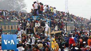 Tens of Thousands Gather in Bangladesh For Annual Bishwa Ijtema | VOANews