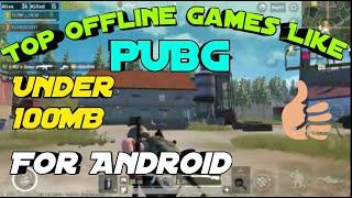 Top 5 Offline Games Like Pubg | Offline Battleground Games