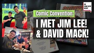 I MET JIM LEE & DAVID MACK!!! | #comics #comicbooks #comiccon