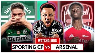 Sporting CP 1-5 Arsenal | UEFA Champions League | Watchalong W/ Troopz