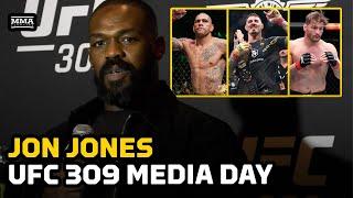 Jon Jones Refuses To ‘Do Business’ With Tom Aspinall: ‘He’s An A**hole’ | UFC 309 | MMA Fighting