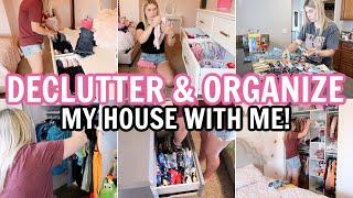 CLEAN & DECLUTTER WITH ME | CLEANING MOTIVATION | ORGANIZING & DECLUTTERING | konmari declutter