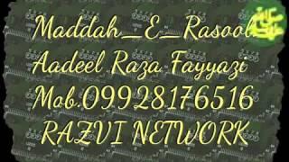 Adeel Raza Fayyazi Barelwi 1