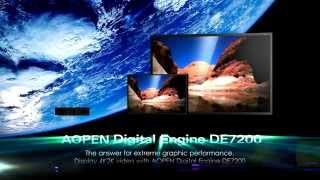 AOPEN Digital Engine DE7200 - Realize 4K Ultra HD application