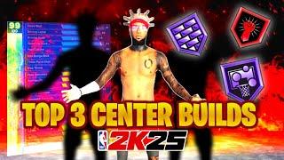 BEST 3 CENTER/POWER FOWARD BUILDS IN 2K25 (NEXT GEN)