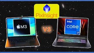 MacBook Air M3 vs Windows Gaming Laptop: PixInsight & Plugin Speed Test