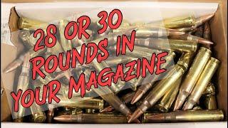 28 or 30 rounds in a rifle mag? War HOGG Tactical