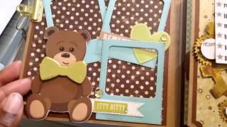 Commissioned Baby Boy Themed Flipbook #10