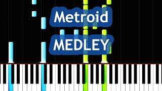 Metroid Medley Piano Tutorial