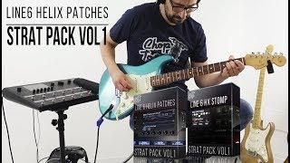 Line6 Helix Series / POD Go Patches | Strat Pack vol1 | Playthrough