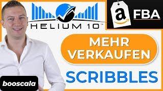 Helium 10 Scribbles Deutsch: Amazon FBA Produkt Listing Optimieren. SEO Strategie Für Mehr Verkäufe