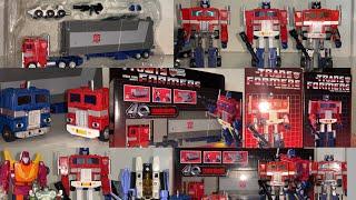 Transformers generation one 40th anniversary retro Optimus prime figure review. G1 cartoon anime