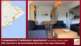 3 slaapkamers 2 badkamers Appartement te Huur in Las Ramblas, Alicante, Spain