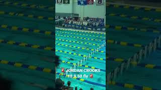 Jordan Crooks Fastest 50 Fly in History 