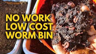 Effortless Worm Composting: A System You Only Touch Every 3 Months!