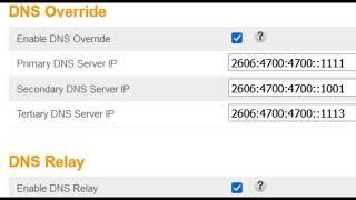 To set up Cloudflare's DNS servers 1 1 1 1 and 1 0 0 1 on a router