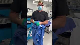 Board Certified Plastic Surgeon Sean Doherty celebrates the last day in the operating room for 2024