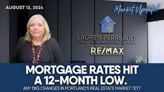 Portland Real Estate Watch: Market Reacts as Mortgage Rates Hit Yearly Low | Lauren Perreault