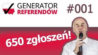 Generator Referendów Newsletter № 001 2023.03.06