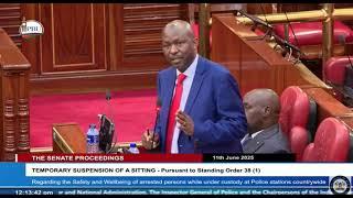 Provide CCTV Footage of Albert Ojwang Being Transferred Alive From DCI! Angry Senators Demand