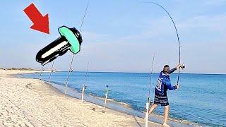 I Tossed! A Fishing Camera Into The Surf And Saw Crazy Things!