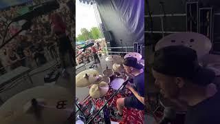 Until Falling - Stoned Statues, Drum Cam @ Lankafest ’24 (Allu Tanskanen)