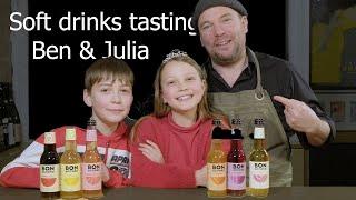 Soft drinks tasting with Ben and Julia - Bon Accord soft drinks