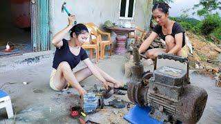 Restoring old rusty water pumps that people threw away - Repairing and restoring electric motors