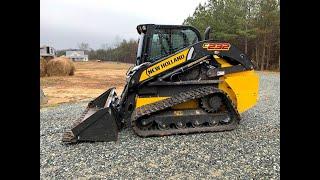 New Holland C232 compact track loader initial impression and review.