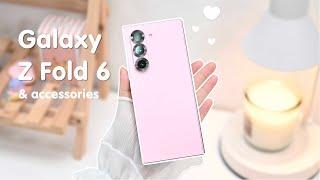  Samsung Galaxy Z Fold 6 aesthetic unboxing | Galaxy Buds3 | Wukong | Gamsir G8+ | Uperfect