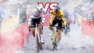 EPIC CYCLING BATTLES | Mathieu van der Poel vs Wout Van Aert | 2024 CX