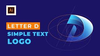 Letter D Logo Design - Design Challenge: Alphabet Logos Tutorial with Illustrator