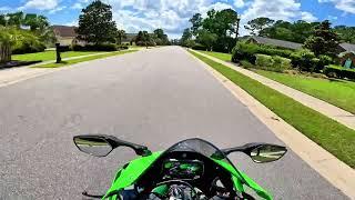 First Ride Impressions While Riding the 2023 ZK-10RR in the neighborhood.