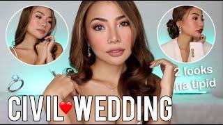 Tipid na CIVIL WEDDING MAKE UP (Para sa Mga Walang Make Up Artist)