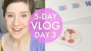 VLOG | Scanning and editing food illustrations and blending with Gamsol