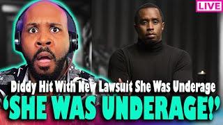 BREAKING! Diddy Hit With ANOTHER LAWSUIT! She Was Underage