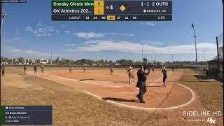 Sneaky Cleats Morris 14U vs 13U Oklahoma Athletics 2029 Premier (2024.10.25)