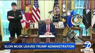 Trump credits Elon Musk with "colossal change" while leading DOGE