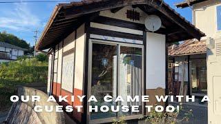 Our Akiya in Rural Japan Came With a Little Guest House Too! We Are Renovating the Guest House