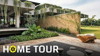 This Hyderabad Farmhouse Brings NATURE Inside! (House Tour)