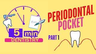 PERIODONTAL POCKET - 5minDENTISTRY (easy dental) lecture notes