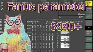 Название станка при загрузке. Fanuc parameter 8940+