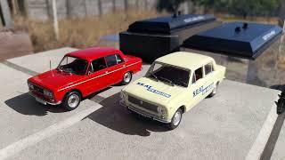 "Жигулі" по - іспанські. Моделі автомобілів SEAT 124 та SEAT 1430 в масштабі 1:43.