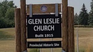 GLEN LESLIE CHURCH IN BEZANSON, ALBERTA CANADA