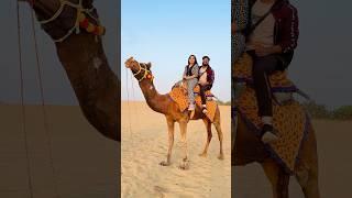 Trip to Jaisalmer : Part 02 ( Camel Ride ) #dushyantkukreja #shorts