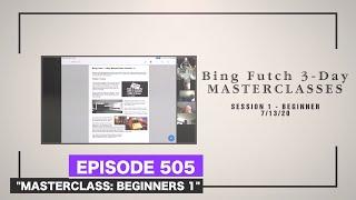 Dulcimerica with Bing Futch - Episode 505 - "Masterclass: Beginners 1" - Mountain Dulcimer