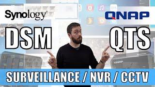 Synology DSM vs QNAP QTS - NAS Surveillance and NVR Use