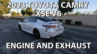 2023 Toyota Camry XSE V6: Engine and Exhaust