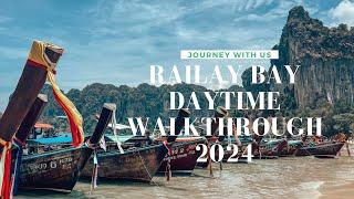 RAILAY, KRABI THAILAND DAYTIME (APRIL 2024) - WALKTHROUGH TOUR!