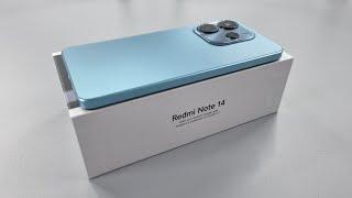 Redmi Note 14 4G Unboxing & Camera Test | Ocean Blue Colour | Retail Unit